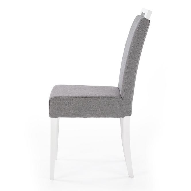 Židle Clarion dřevo/samet bílá/inari 91 47x59x99