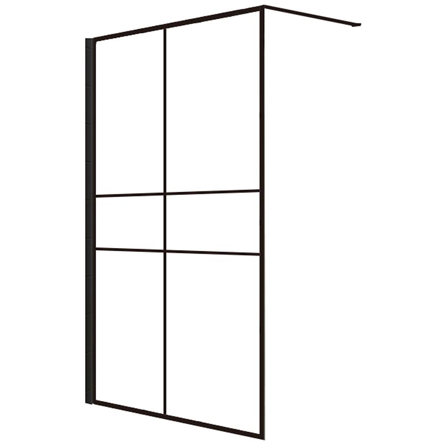 Sprchová zástěna WALK-IN Grand 100x195 black