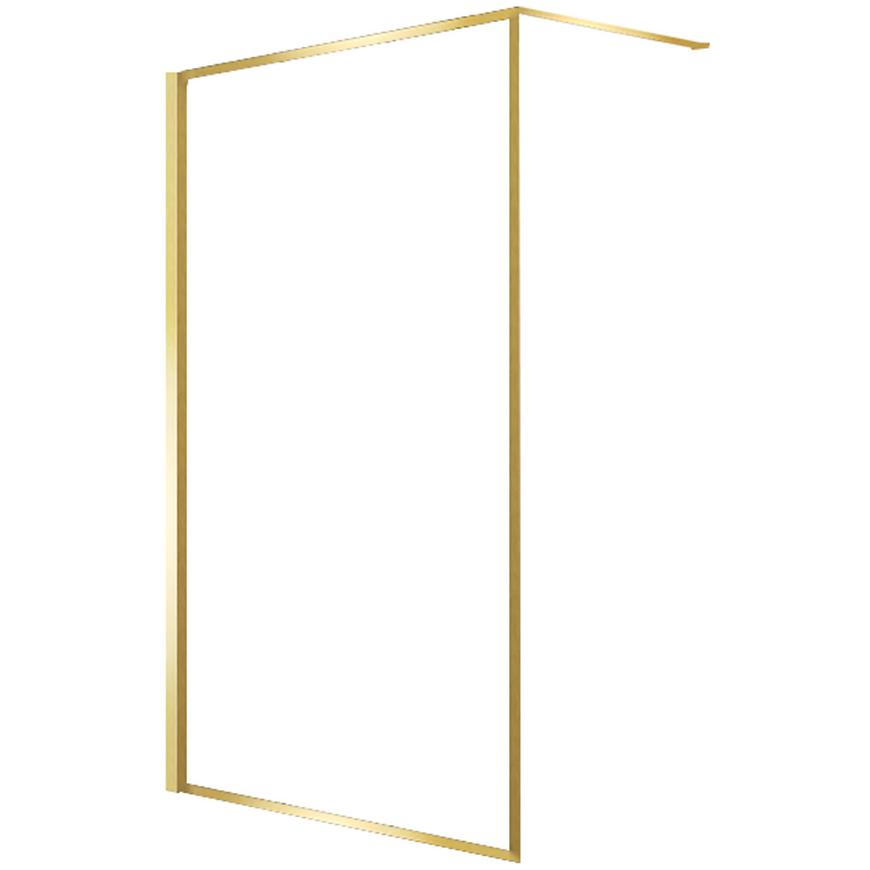 Sprchová zástěna WALK-IN Tiz 100x195 gold