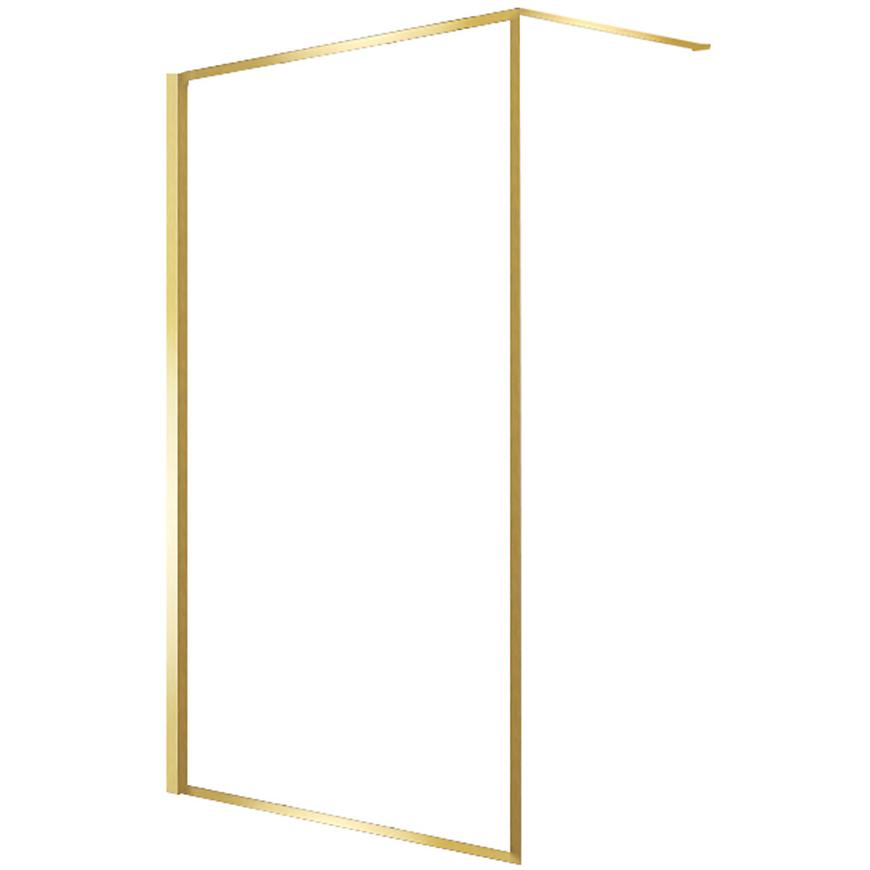 Sprchová zástěna WALK-IN Tiz 120x195 gold