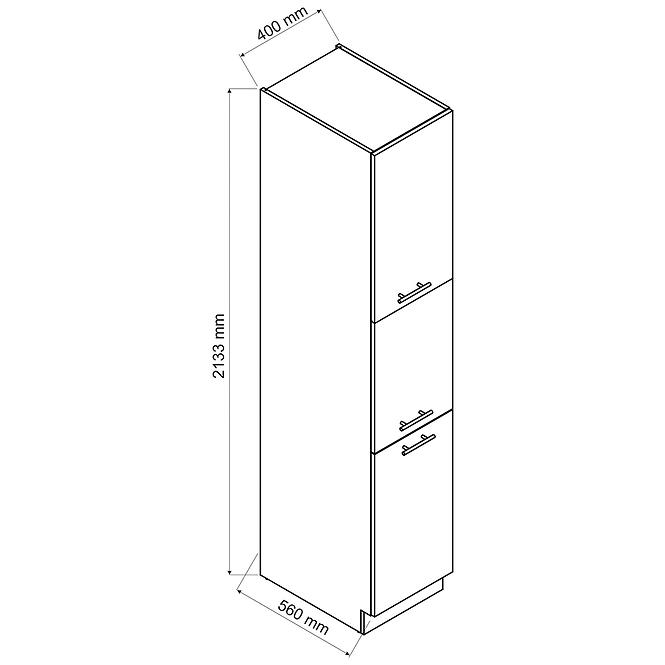 Kuchyňská skříňka Brit D40SŁ/2133 béžová