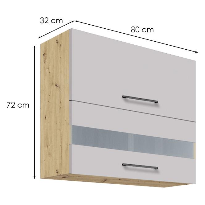 Kuchyňská skříňka  41g latte wood