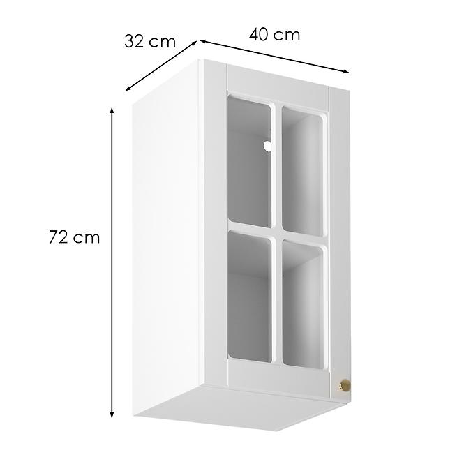 Kuchynská skrinka linea g40s white