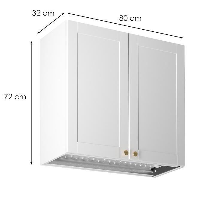 Kuchynská skrinka linea g80c white