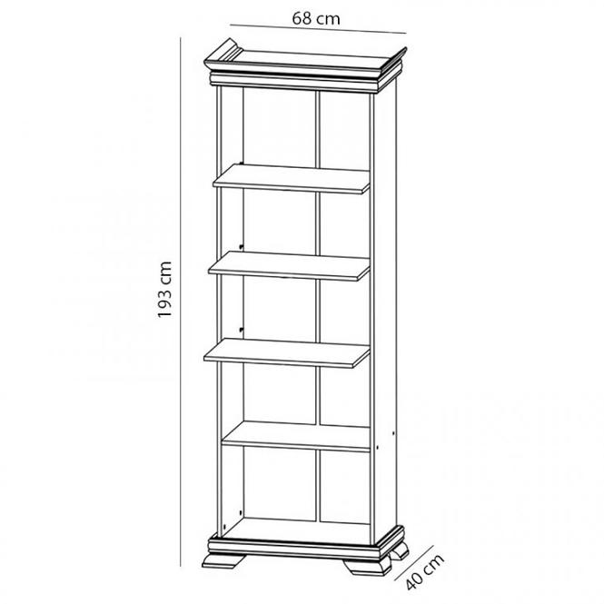 Regál Kora 68 cm Samoa King, KR1