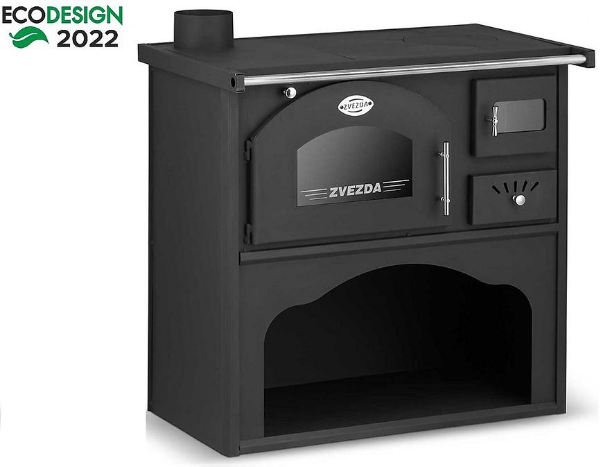 Kuchyňská kamna Zvezda Classic GFS 5,7kW levá Eco