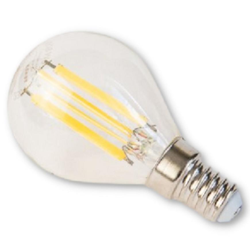 LED žárovka miniglobe filament retro 6W E14 4000K 806LM