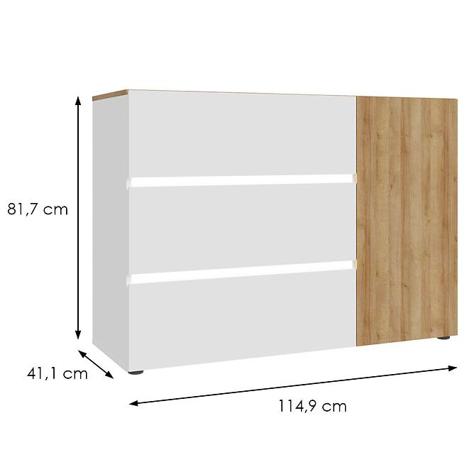 Komoda Whiteheaven LNBK222B-M216