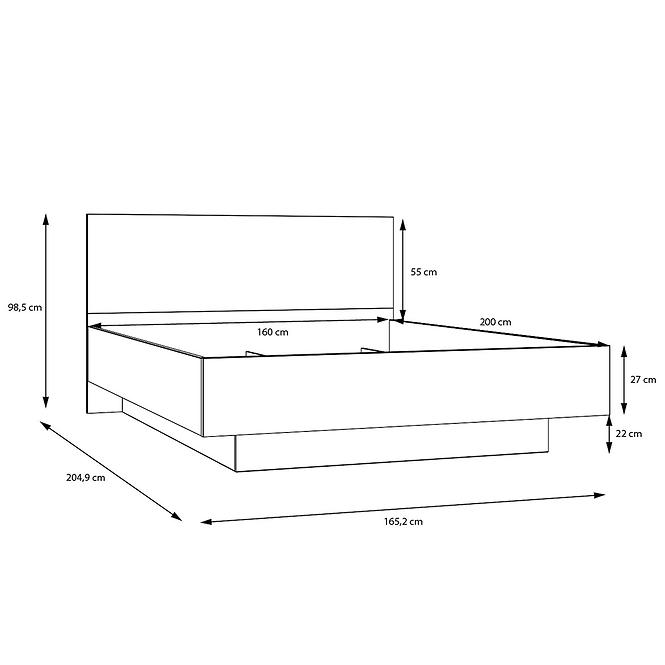 Postel Whiteheaven 160x200 LNBL4162-D85