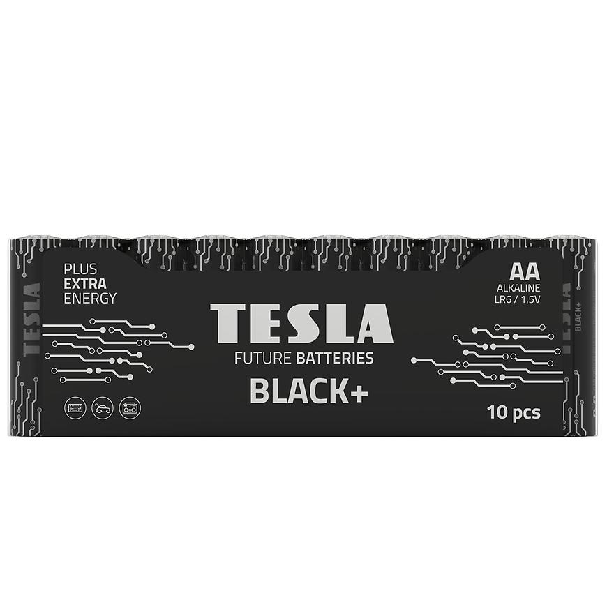 Baterie Tesla AA LR06 Black+ multipack 10 ks