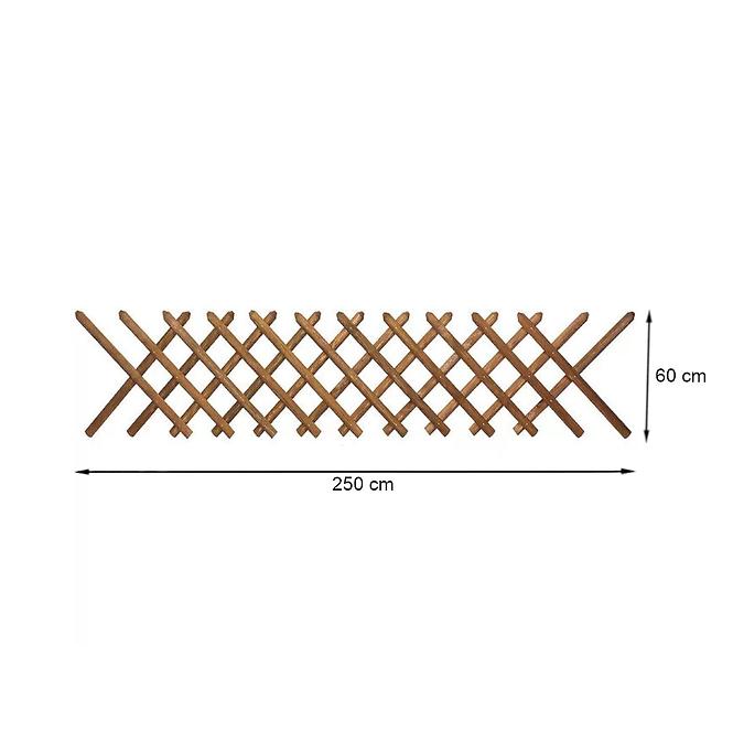 Myslivecký plot 250x60cm