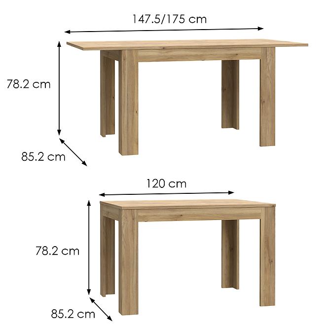 Stůl Killarney TMST142-D108