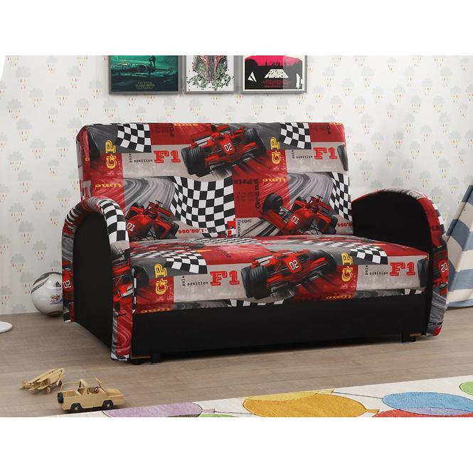 Sofa Kaja II Mura 100 + Formula cervena