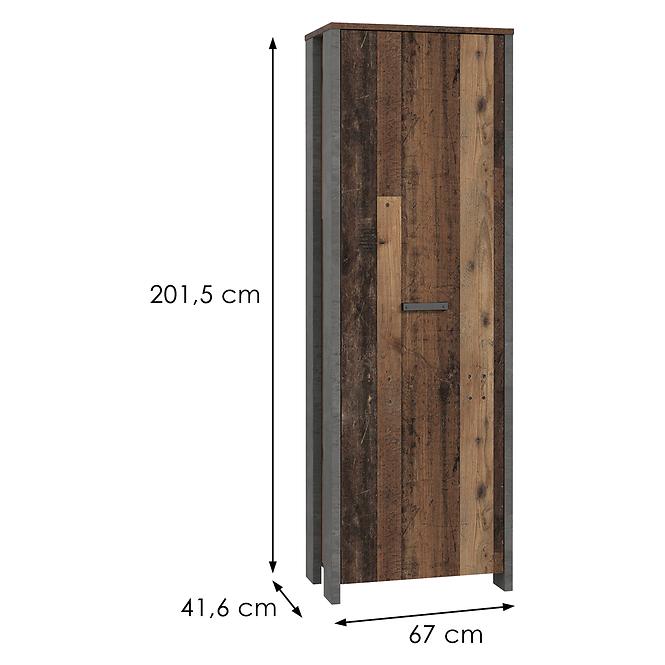 Šatní skříň Symmach CLFS711