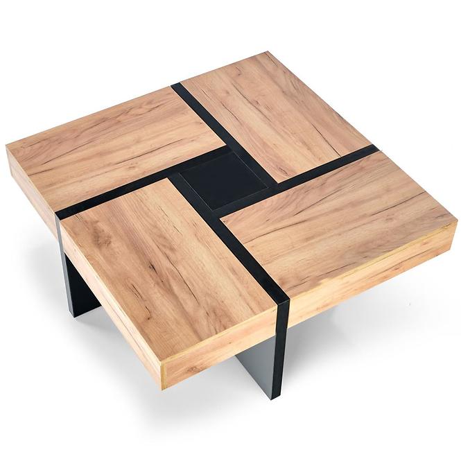 Konferenční stolek Sevilla se zásuvkami dub craft/černá 113