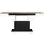 Rozkládací konferenční stolek Busetti wotan/černá 126/167 ,2