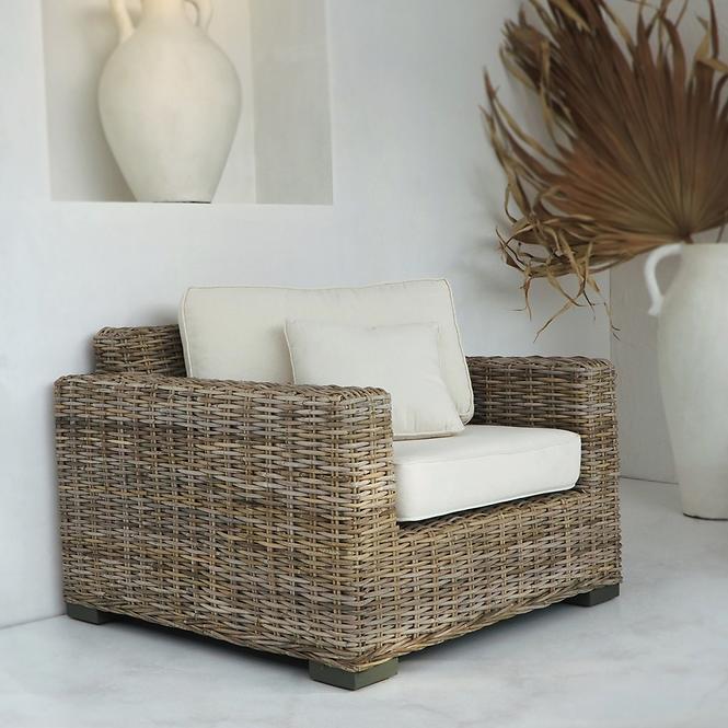 Sada rattan CAPUCINE 2+1+1