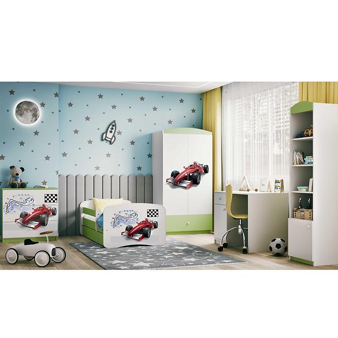 Skříň Babydreams zelená - Formule