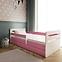 Dětská postel Tomi+Sz+M růžová 80x160,5