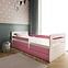 Dětská postel Tomi+Sz+M růžová 80x160,6