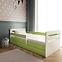 Dětská postel Tomi+Sz+M zelená 80x180,5