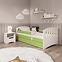 Dětská postel Classic 1+Sz+M zelená 80x140 ,6
