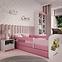 Dětská postel Babydreams růžová 80x160 Bagr,5