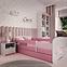 Dětská postel Babydreams růžová 80x180 Kůň,5