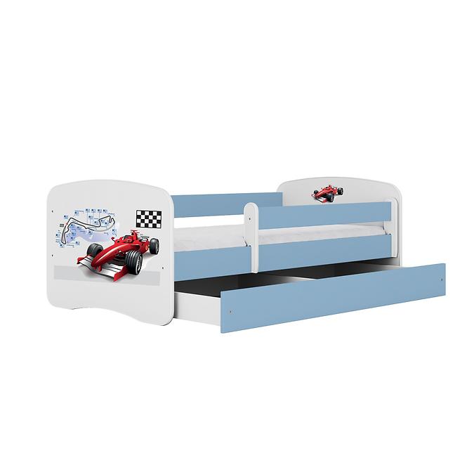Dětská postel Babydreams+M modrá 80x180 Formule