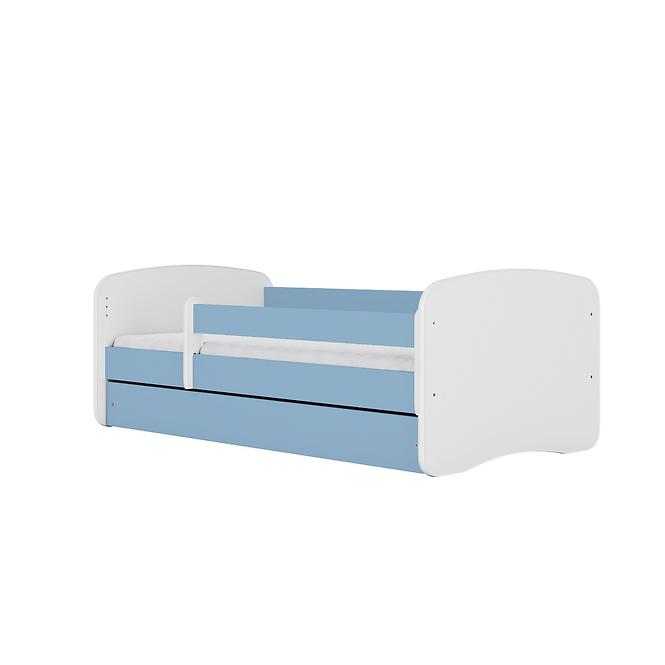 Dětská postel Babydreams+SZ modrá 70x140 Jednorožec