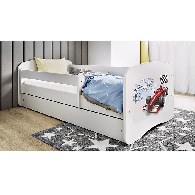 Dětská postel Babydreams+SZ bílá 80x160 Formule