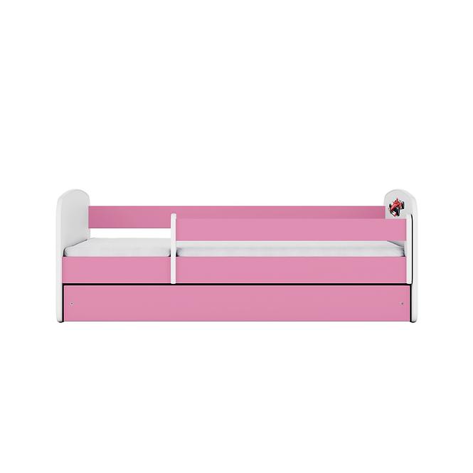 Dětská postel Babydreams+SZ+M růžová 80x160 Formule