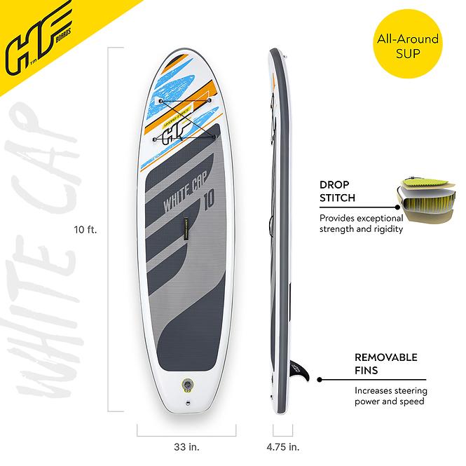 Nafukovací paddleboard White Cap Set Hydro-Force 65342