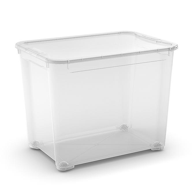 Box s víkem 70l transparentní