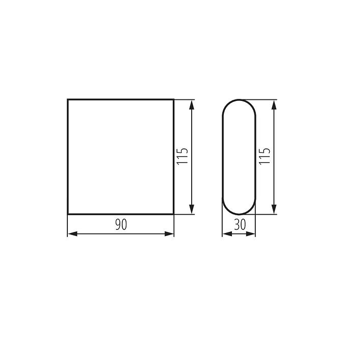 Svítidlo GARTO 29271 LED EL 8W-W LED