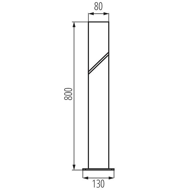 Svítidlo LAVEN 36545 80 GR 