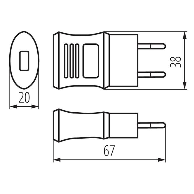 Nabíječka 31455 USB 6W