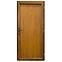Vchodové dveře Larino Eco D18 90P 100x208x6 zlatý dub