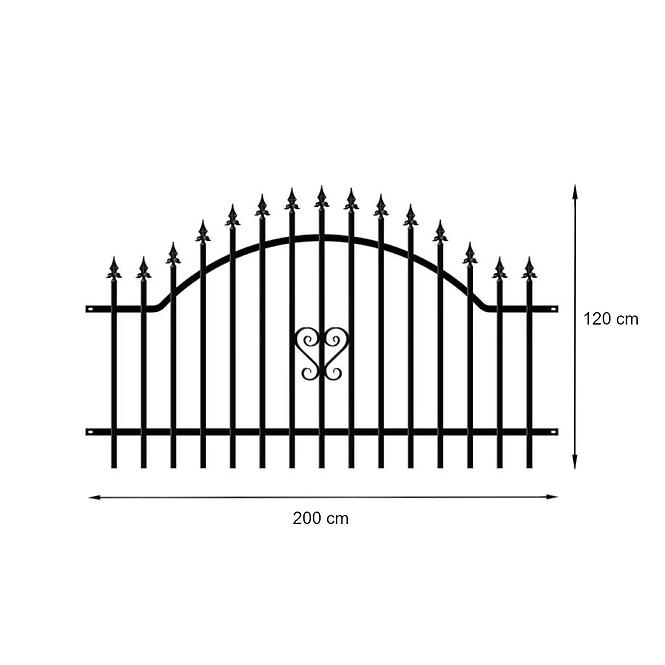 Plotové pole Lima 2x1,20m