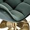 Barová židle H120 zelená/zlatý,8
