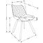 Židle K520 šedá,2