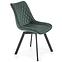 Židle K520 temný zelená,4