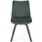 Židle K520 temný zelená,6