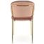 Židle K499 růžová/zlatá,7