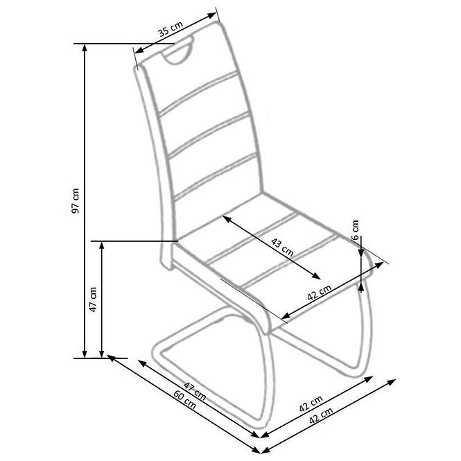 Židle K211 béžová