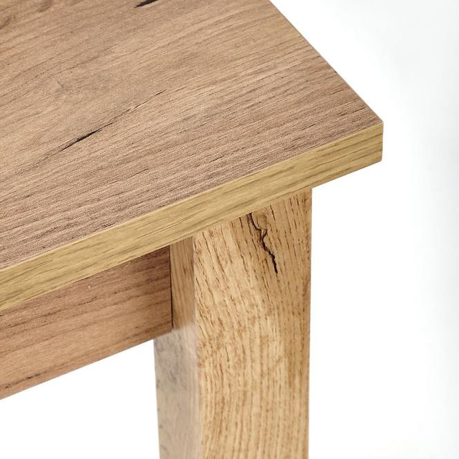 Stůl Gino 60x100 talíř – dub craft