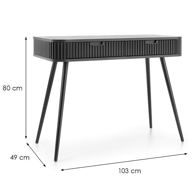 Toaletní stolek T Zova-103 černá