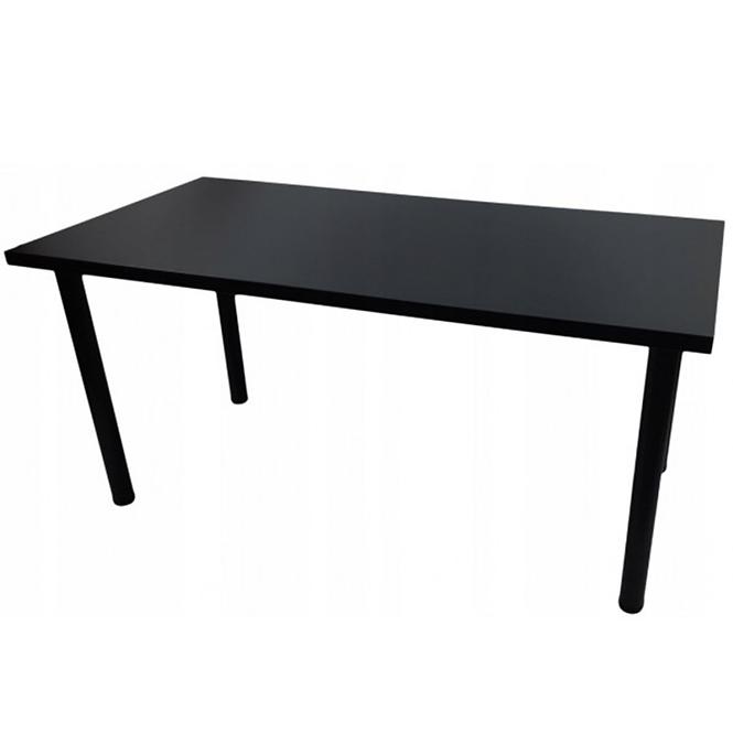 Psací Stůl Low Černá 120x60x2,8 Model 0