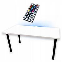 Psací Stůl Low Bílý 136x66x2,8 Model 1