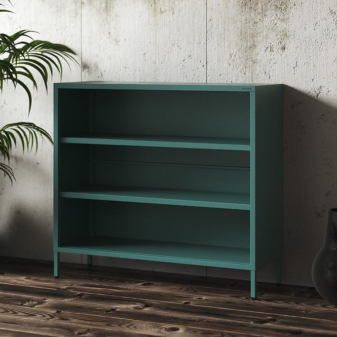 Kovový Regál Krátký i  Luca Modern Sea Green